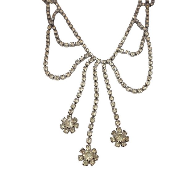 Vintage Rhinestone Drapey Belt (A6350) main image 2